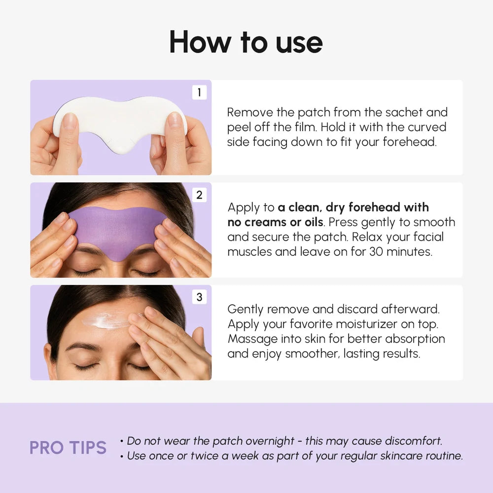 Anti-Wrinkle Forehead Patches